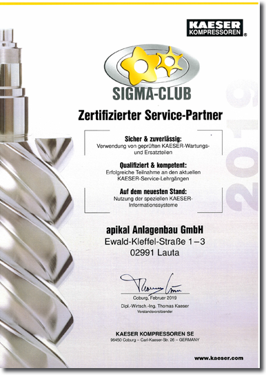 KAESER - SIGMA-Club Image