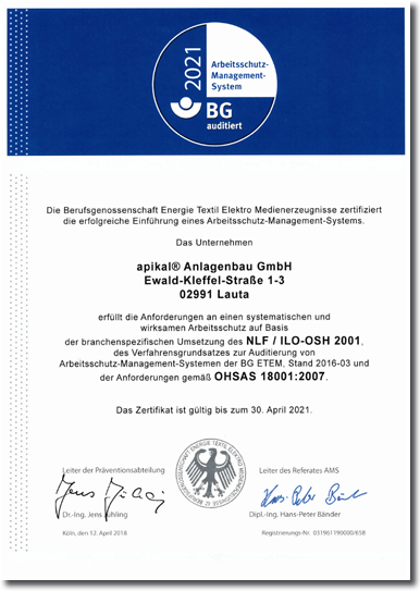 Arbeitsschutz-Management-System Image