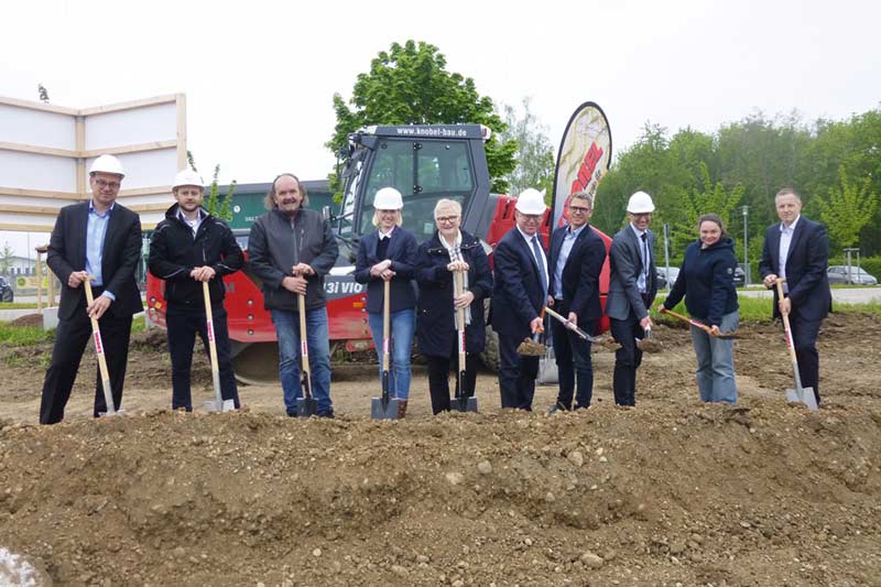 Spatenstich in Eschbach ...
